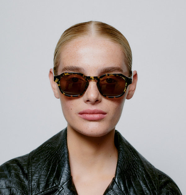 Zan / Black Yellow Transparent & Brown Lens - Shade Files